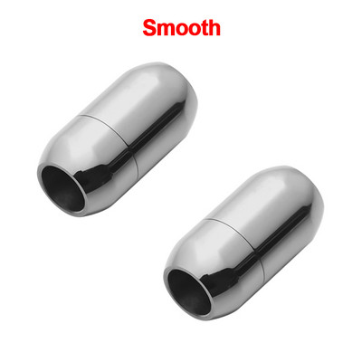 2db 3-12mm-es rozsdamentes acél mágneskapcsok bőr zsinór karkötő mágnes csat nyaklánc csat barkács ékszer készítési kiegészítők