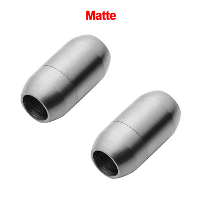 2db 3-12mm-es rozsdamentes acél mágneskapcsok bőr zsinór karkötő mágnes csat nyaklánc csat barkács ékszer készítési kiegészítők