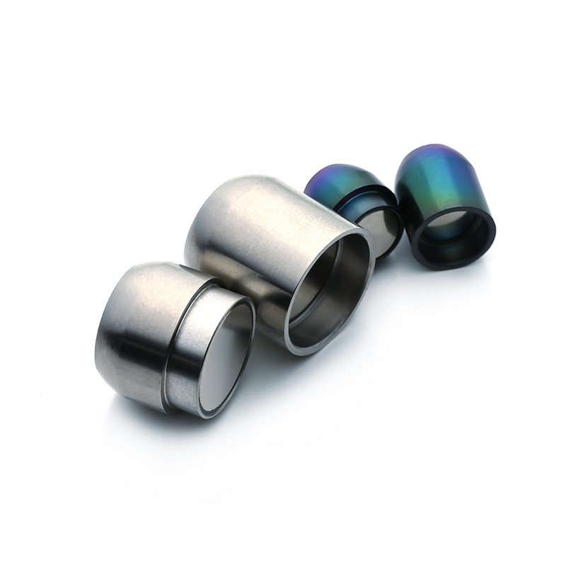 2db 3-12mm-es rozsdamentes acél mágneskapcsok bőr zsinór karkötő mágnes csat nyaklánc csat barkács ékszer készítési kiegészítők