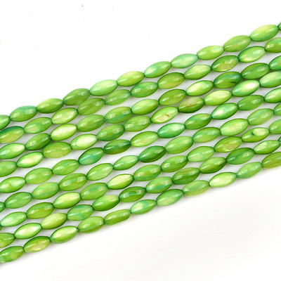 5*9 mm obojane školjke perle u obliku riže perle od prirodnog kamena za izradu nakita odstojnik labave perle diy narukvica nakit