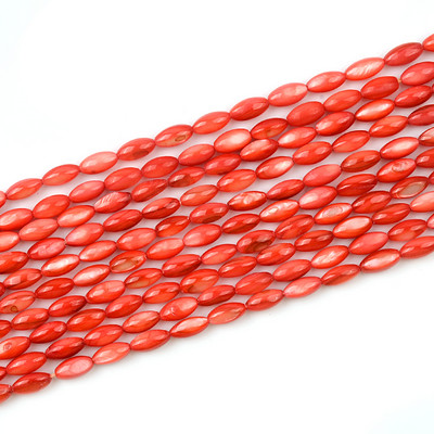 5*9 mm obojane školjke perle u obliku riže perle od prirodnog kamena za izradu nakita odstojnik labave perle diy narukvica nakit