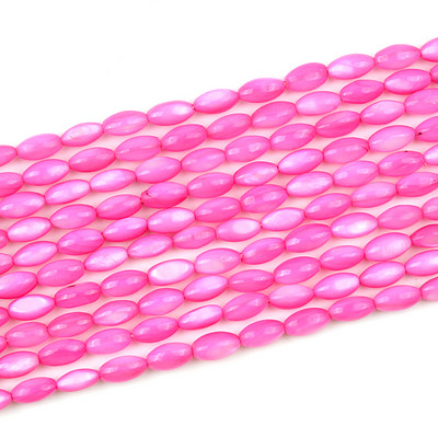 5*9 mm obojane školjke perle u obliku riže perle od prirodnog kamena za izradu nakita odstojnik labave perle diy narukvica nakit