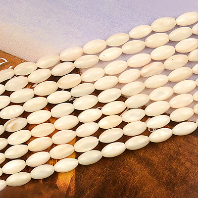 5*9 mm obojane školjke perle u obliku riže perle od prirodnog kamena za izradu nakita odstojnik labave perle diy narukvica nakit