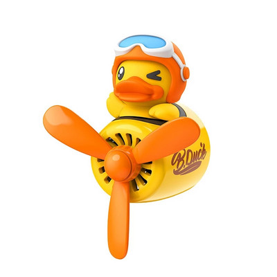 Teddy Bear Duck Osvježivač zraka za automobil Pilot Rotating Propeler Outlet Miris Magnetic Design Auto Fragrance Ornament Accesorios