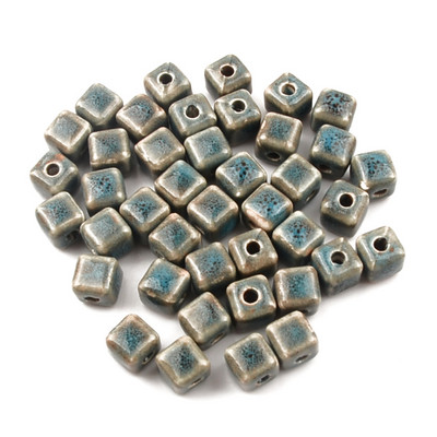 8 mm retro kineske keramičke perle ručno izrađene perle od procelana za izradu nakita DIY glazura perle