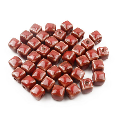 8 mm retro kineske keramičke perle ručno izrađene perle od procelana za izradu nakita DIY glazura perle