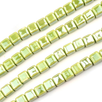 6/8/10 mm kineske kocke keramičke perle kvadratni odstojnik porculanske labave perle za nakit narukvice privjesci izrada DIY nalaz