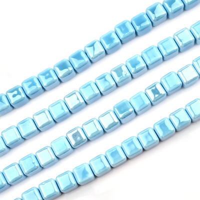 6/8/10 mm kineske kocke keramičke perle kvadratni odstojnik porculanske labave perle za nakit narukvice privjesci izrada DIY nalaz