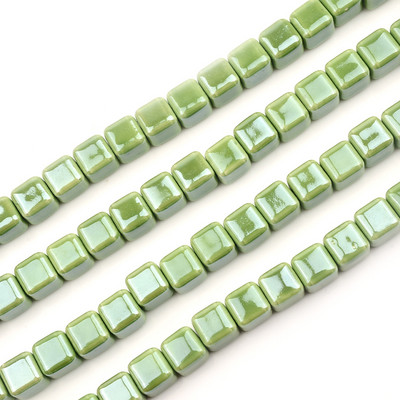 6/8/10 mm kineske kocke keramičke perle kvadratni odstojnik porculanske labave perle za nakit narukvice privjesci izrada DIY nalaz