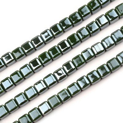 6/8/10 mm kineske kocke keramičke perle kvadratni odstojnik porculanske labave perle za nakit narukvice privjesci izrada DIY nalaz