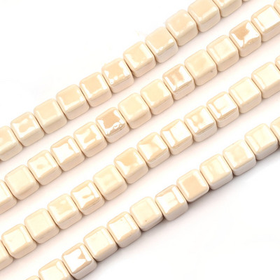 6/8/10 mm kineske kocke keramičke perle kvadratni odstojnik porculanske labave perle za nakit narukvice privjesci izrada DIY nalaz