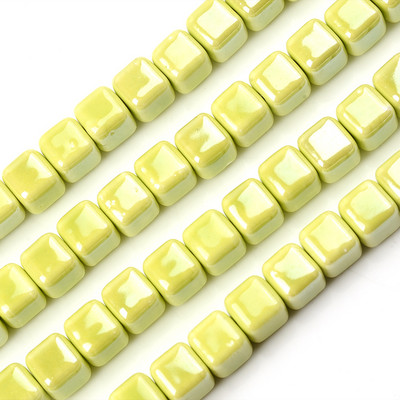 6/8/10 mm kineske kocke keramičke perle kvadratni odstojnik porculanske labave perle za nakit narukvice privjesci izrada DIY nalaz