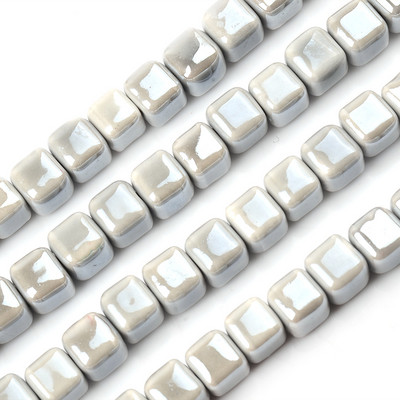 6/8/10 mm kineske kocke keramičke perle kvadratni odstojnik porculanske labave perle za nakit narukvice privjesci izrada DIY nalaz