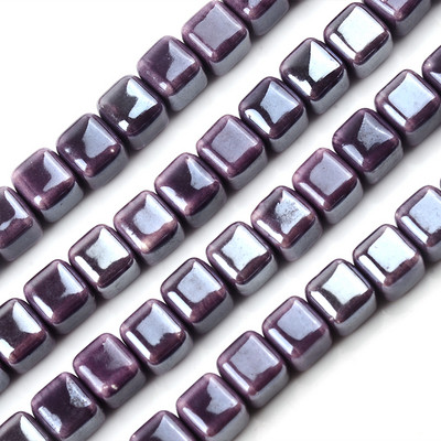 6/8/10 mm kineske kocke keramičke perle kvadratni odstojnik porculanske labave perle za nakit narukvice privjesci izrada DIY nalaz