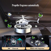 Osvježivač zraka za automobil Propeler Spin Indoor Parfem Difuzija Dekoracija Solarni oblik helikoptera Aromatretman Dodaci za automobile