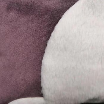 Най-продавана бежова ВЕЛИКДЕНСКА калъфка за възглавница с меден заек Квадратна кадифена калъфка за възглавница Сладко зайче Деца