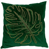 Husa de perna decorativa cu broderie cu margele de lux