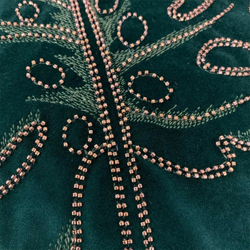 Луксозна бродерия от мъниста Домашна декоративна калъфка за възглавница