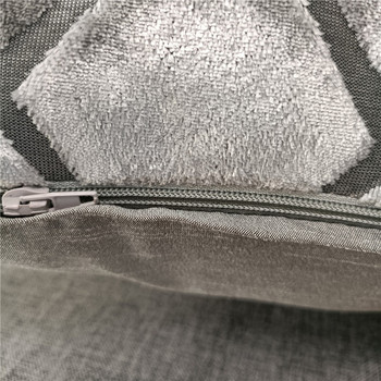 Διακοσμητικό πολυτελές μοντέρνο ζακάρ κοπής βελούδινο κάλυμμα μαξιλαριού καναπέ Ριχτάρι μαξιλαροθήκη Κάλυμμα μαξιλαριού καθίσματος Σαλόνι σπιτιού