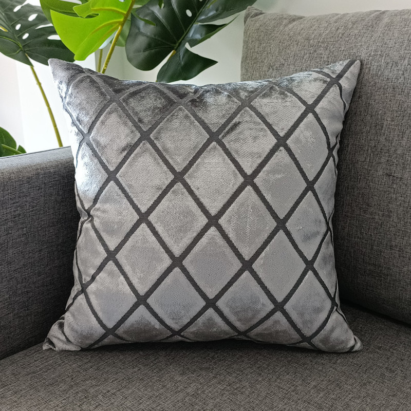 Dekoratív Luxus Modern Jacquard Vágó bársony Geo párnahuzat Kanapétakaró párnahuzat Üléspárnahuzat Otthon Nappali