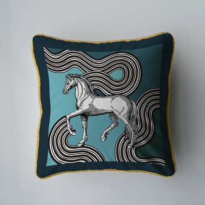 Baršunasta tkanina, originalni američki dvostrani stil tiska, kućna sofa, jastučnica, jastučnica bez jezgre, dnevna soba, spavaća soba 45 cm