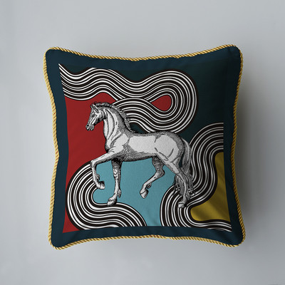 Baršunasta tkanina, originalni američki dvostrani stil tiska, kućna sofa, jastučnica, jastučnica bez jezgre, dnevna soba, spavaća soba 45 cm