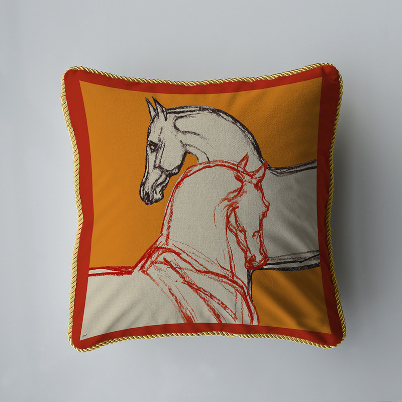 Baršunasta tkanina, originalni američki dvostrani stil tiska, kućna sofa, jastučnica, jastučnica bez jezgre, dnevna soba, spavaća soba 45 cm