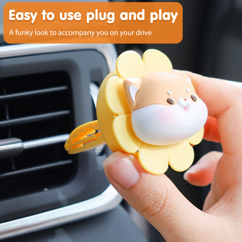 Osvježivač zraka u automobilu Miris u stilu Ventilacijski otvor Difuzor parfema Slatka SVINJA/PAČKA Miris Osvježivači zraka Stezaljka Parfum Interijer Accesso
