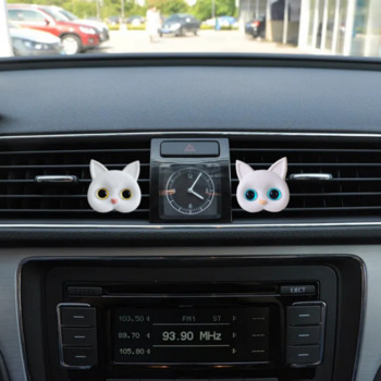 Сладка котка Щипка за вентилационен отвор Щипка за изход за климатик Щипка за освежител за въздух за кола Charm Аксесоари за декор на автомобила