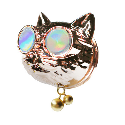 Dodaci za automobile Unutrašnjost automobila Osvježivač zraka Arome Parfem Difuzor mirisa Ventilacijski otvori Mirisi Glava slatke mačke Auto Interior Deco