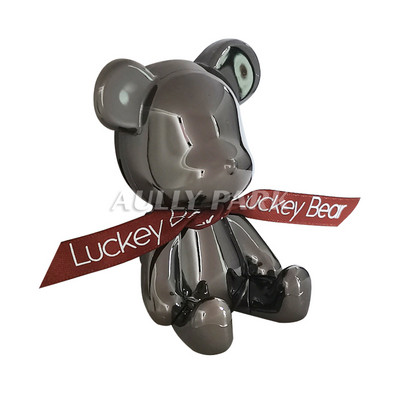 Lucky bear Parfem za automobil Klima uređaj Dekoracija štipaljke za utičnicu Osvježivač zraka za automobil Lovely Cartoon Silver Bear Parfemi za stil automobila