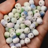 Modne 6 mm 8 mm Ice Crack porculanske perle odstojnik labave keramičke perle šarm ručno rađena/diy narukvica izrada nakita