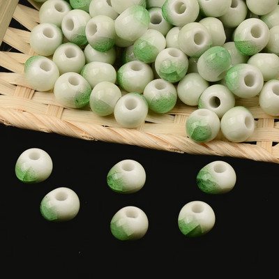 Modne 6 mm 8 mm Ice Crack porculanske perle odstojnik labave keramičke perle šarm ručno rađena/diy narukvica izrada nakita