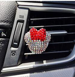Osvježivač zraka za automobile Parfem Ženski dijamant Slatki crtani klima uređaj Izlaz za aromaterapijsku kopču Difuzor eteričnog ulja
