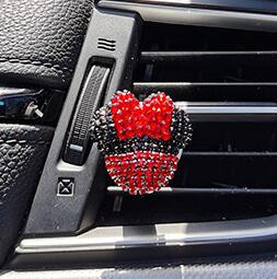 Osvježivač zraka za automobile Parfem Ženski dijamant Slatki crtani klima uređaj Izlaz za aromaterapijsku kopču Difuzor eteričnog ulja