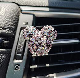 Osvježivač zraka za automobile Parfem Ženski dijamant Slatki crtani klima uređaj Izlaz za aromaterapijsku kopču Difuzor eteričnog ulja