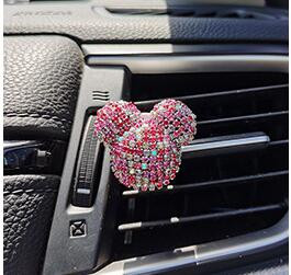 Osvježivač zraka za automobile Parfem Ženski dijamant Slatki crtani klima uređaj Izlaz za aromaterapijsku kopču Difuzor eteričnog ulja