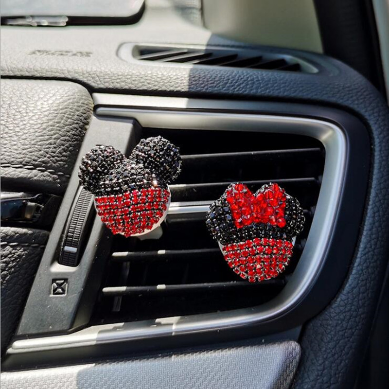 Osvježivač zraka za automobile Parfem Ženski dijamant Slatki crtani klima uređaj Izlaz za aromaterapijsku kopču Difuzor eteričnog ulja