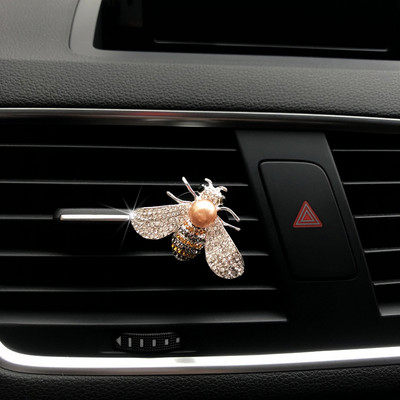 Otvor za ventilaciju automobila Osvježivač zraka Dekor interijera automobila Bling Modni leptir Pčela Aroma difuzor Ukras Dodatak za automobil Poklon za djevojke