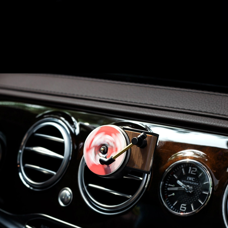 Auto Parfem Clip Gramofon Osvježivač zraka Fonograf Automatski ventilacijski otvor Difuzor mirisa Čvrsti balzam Dodaci za automobil