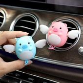 Cute Pig Car Freshener Auto Perfume Diffuser Air Conditioner Outlet Άρωμα Άρωμα Αρώματα Αξεσουάρ εσωτερικού αυτοκινήτου