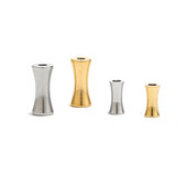 10 komada odstojnih perli od cijevi od nehrđajućeg čelika Zlatna bačva Bubanj Perle za izradu nakita Rupa: 2,2 mm