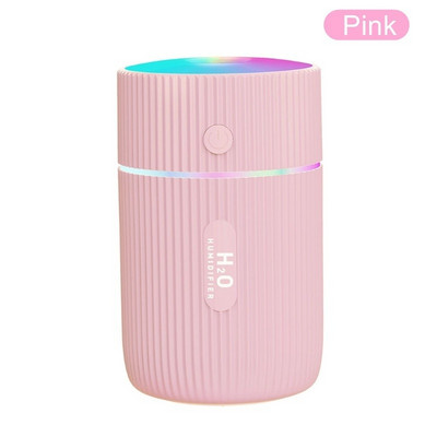 220 ML Mini ovlaživač zraka za automobil USB ultrazvučni difuzor eteričnog ulja Pametni pročistač Doma Aroma Anion Mist Maker LED noćno svjetlo