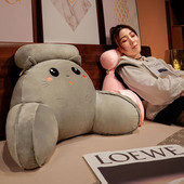 Sofos išmetimo pagalvės Trikampė skaitymo pagalvė prie lovos Minkšta didelė nugaros atrama juosmens pagalvė bendrabučio lova nugaros pagalvė biuro pagalvė