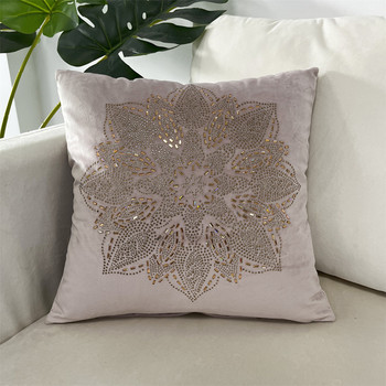 Луксозна домашна декоративна калъфка за възглавница с горещо пробиване Калъфка за възглавница от фабрика