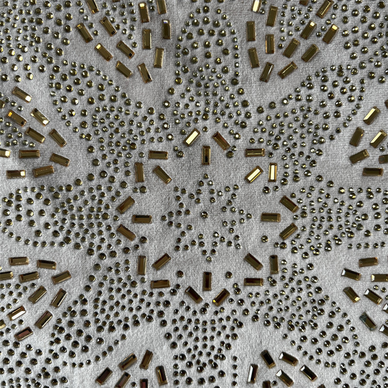 Διακοσμητικό κάλυμμα μαξιλαριού σπιτιού με στρας πολυτελείας Διακοσμητικό μαξιλαροθήκη ζεστού τρυπήματος από το εργοστάσιο