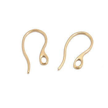50 бр. Златни елегантни френски кукички за обеци 22 мм кабели за уши Конектори за кабели за уши (тел 1 мм) за изработка на обеци