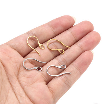 50 бр. Златни елегантни френски кукички за обеци 22 мм кабели за уши Конектори за кабели за уши (тел 1 мм) за изработка на обеци