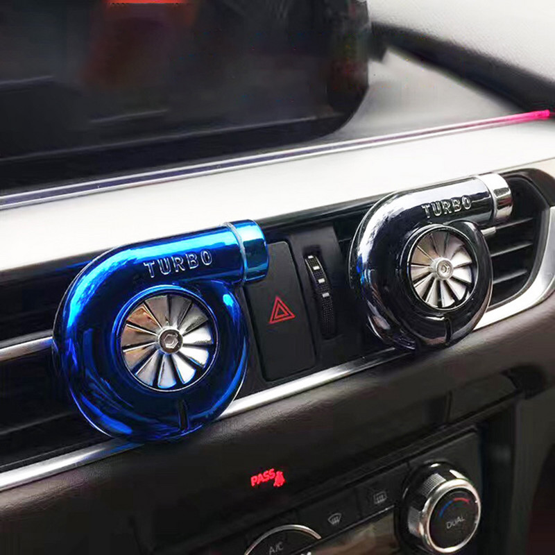 Odorizant pentru mașină Difuzor de aerisire pentru aerisire, decor auto în stil turbină Cel mai bun cadou pentru odorizant pentru iubitorii și pasionații de mașini