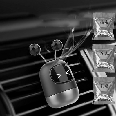 Aromaterapijska štipaljka/zalijepi crtani robot Difuzor parfema Ventilacijski otvor Kreativni dodaci za automobile Suvenir Poklon za odrasle